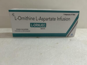 R 1 Ampoule of 10ml. L-Ornithine L-Aspartate Infusion L-ORNIJEC